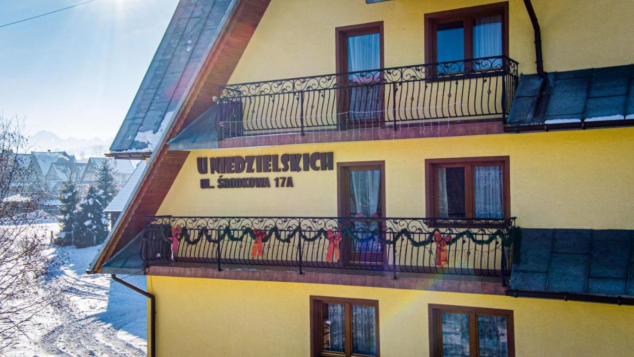 Dom Wypoczynkowy U Niedzielskich Bialka Tatrzanska Buitenkant foto